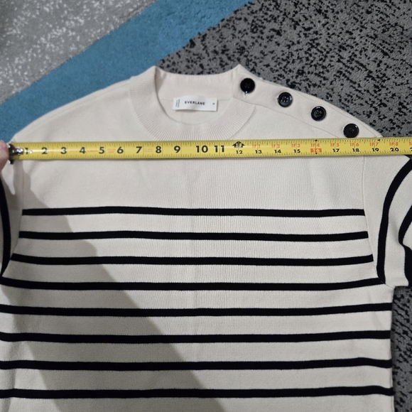 Everlane The Mariner Crew Sweater, Wool/Cotton, M, NWOT - Picture 7 of 15